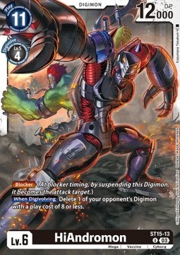 HiAndromon (ST15-13) (V.1) - Starter Deck: Dragon of Courage