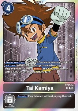 Tai Kamiya (ST15-14) (V.1) - Starter Deck: Dragon of Courage