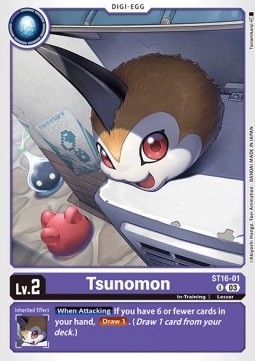 Tsunomon (ST16-01) (V.1) - Starter Deck: Wolf of Friendship