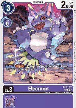 Elecmon (ST16-02) (V.1) - Starter Deck: Wolf of Friendship