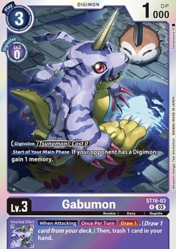 Gabumon (ST16-03) (V.1) - Starter Deck: Wolf of Friendship