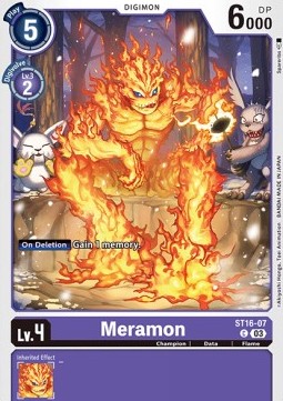 Meramon (ST16-07) (V.1) - Starter Deck: Wolf of Friendship