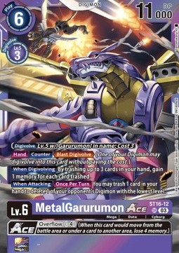 MetalGarurumon Ace (ST16-12) (V.1) - Starter Deck: Wolf of Friendship