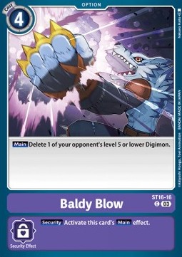 Baldy Blow (ST16-16) (V.1) - Starter Deck: Wolf of Friendship