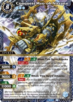 Conquest Myo-oh Nirvana - Starter Deck: Bodies of Steel