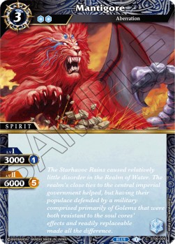 Mantigore - Starter Deck: Bodies of Steel