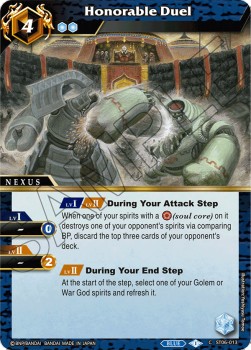 Honorable Duel - Starter Deck: Bodies of Steel