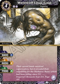 Werewolf Loup-Gaur - Aquatic Invaders