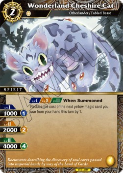 Wonderland Cheshire Cat - Aquatic Invaders