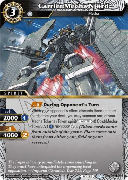 Carrier Mecha Njord - Aquatic Invaders