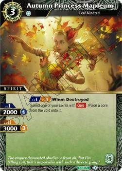 Autumn Princess Mapleum - Aquatic Invaders