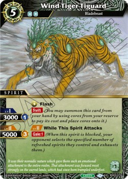 Wind Tiger Tiguard - Aquatic Invaders