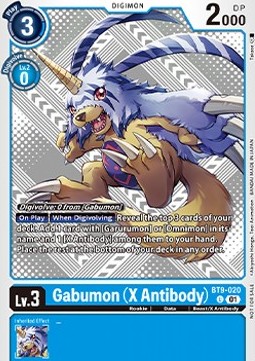 Gabumon (X Antibody) (BT9-020) - Promos: Starter Deck