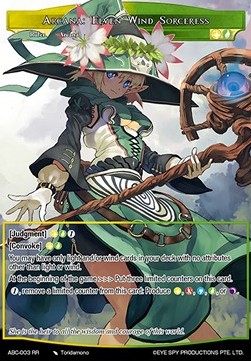 Arcana: Elven Wind Sorceress // Arcana: Spirit of Nature's Beauty - Promos