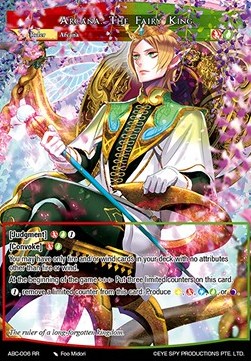 Arcana: The Fairy King // Arcana: Knight of the Summer's Breeze - Promos