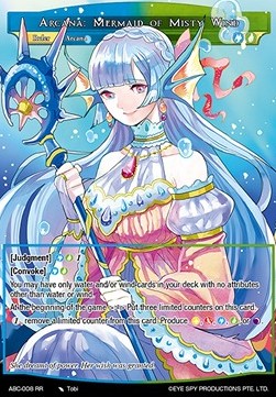Arcana: Mermaid of Misty Wind // Arcana: Guardian of Deep Blue Sea - Promos