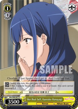 Her Real Self, Kaoruko Hanayagi - Revue Starlight The Movie