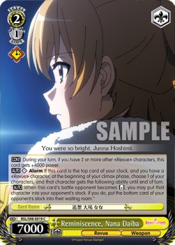 Reminiscence, Nana Daiba - Revue Starlight The Movie