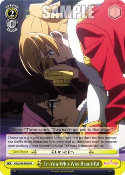 To You Who Was Beautiful - Revue Starlight The Movie