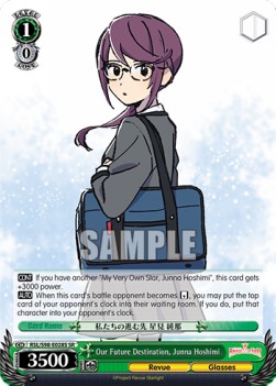 Our Future Destination, Junna Hoshimi (V.2 - Super Rare) - Revue Starlight The Movie