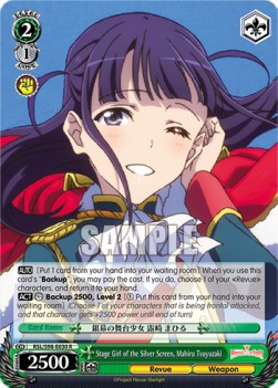 Stage Girl of the Silver Screen, Mahiru Tsuyuzaki (V.1 - Rare) - Revue Starlight The Movie