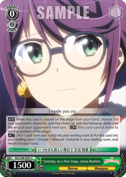 Someday on a New Stage, Junna Hoshimi - Revue Starlight The Movie