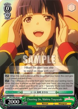 Cheering On, Mahiru Tsuyuzaki - Revue Starlight The Movie