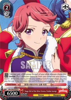 Stage Girl of the Silver Screen, Futaba Isurugi (V.1 - Rare) - Revue Starlight The Movie