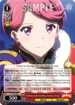 Seeking Understanding, Futaba Isurugi - Revue Starlight The Movie