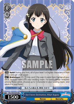 Our Future Destination, Hikari Kagura (V.1 - Double Rare) - Revue Starlight The Movie