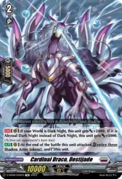 Cardinal Draco, Destijade [D Format] - Stand Up Deckset Orfist
