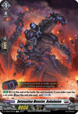 Detonation Monster, Bobalmine [D Format] - Stand Up Deckset Orfist