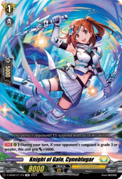 Knight of Gale, Cyneblugar [D Format] - Stand Up Deckset Gramgrace