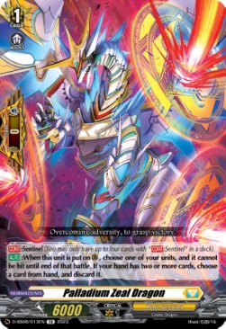 Palladium Zeal Dragon [D Format] - Stand Up Deckset Gramgrace