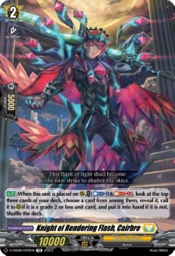 Knight of Rendering Flash, Cairbre [D Format] - Stand Up Deckset Gramgrace