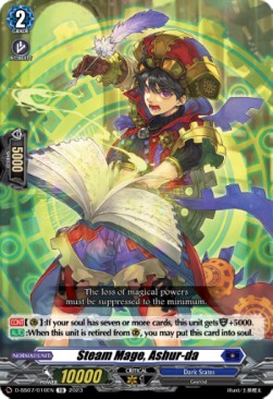 Steam Mage, Ashur-da [D Format] - Stand Up Deckset Favrneel
