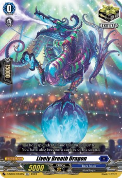 Lively Breath Dragon [D Format] - Stand Up Deckset Favrneel