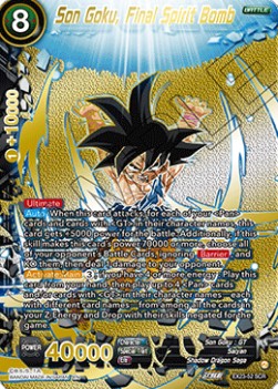 Son Goku, Final Spirit Bomb (V.1 - Secret Rare) - Premium Anniversary Box 2023