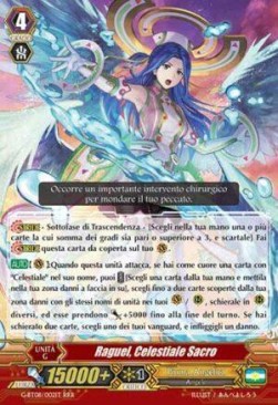 Holy Celestial, Raguel [G Format] (V.1 - Triple Rare) - Collezione del Combattente Vol.1