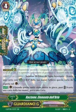 Air Element, Ractome [G Format] (V.1 - Double Rare) - Collezione del Combattente Vol.1