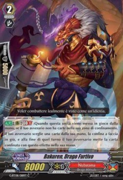 Stealth Dragon, Bakuren [G Format] - Collezione del Combattente Vol.1