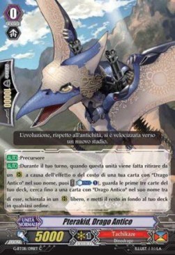 Ancient Dragon, Pterakid [G Format] - Collezione del Combattente Vol.1