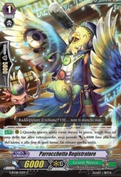 Recorder Parakeet [G Format] - Collezione del Combattente Vol.1