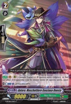 Rindo Gentian Musketeer, Antero [G Format] - Collezione del Combattente Vol.1