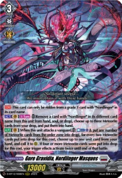Gore Gravidia, Nordlinger Masques [D-Format] (V.1 - Triple Rare) - Evenfall Onslaught