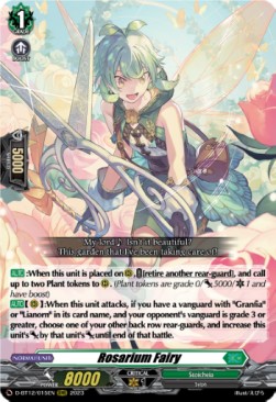 Rosarium Fairy [D-Format] (V.1 - Triple Rare) - Evenfall Onslaught