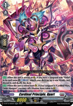 Cardinal Principle, Opart [D-Format] (V.1 - Double Rare) - Evenfall Onslaught