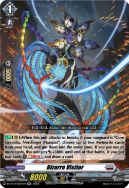 Bizarre Visitor [D-Format] (V.1 - Double Rare) - Evenfall Onslaught