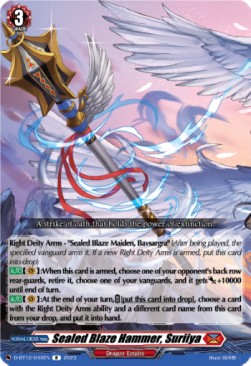 Sealed Blaze Hammer, Suriiya [D-Format] (V.1 - Rare) - Evenfall Onslaught