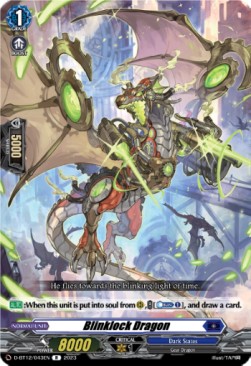Blinklock Dragon [D-Format] (V.1 - Rare) - Evenfall Onslaught